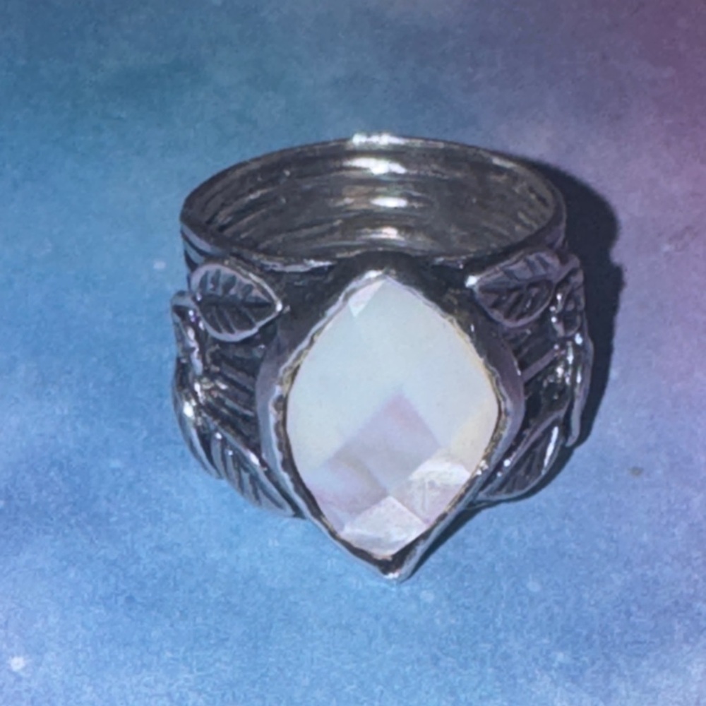 Silver Mop Ring - image 2